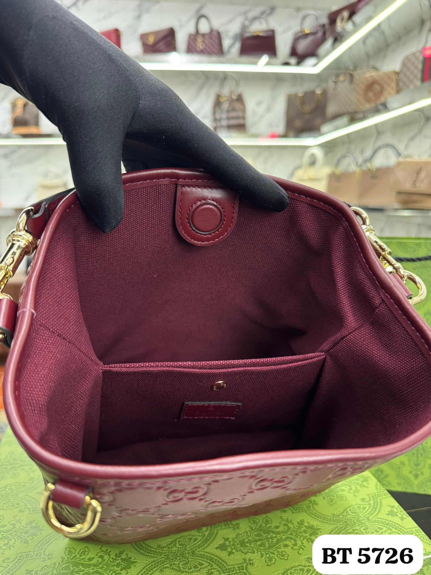 Bolso GUCCI
bombonera GG
