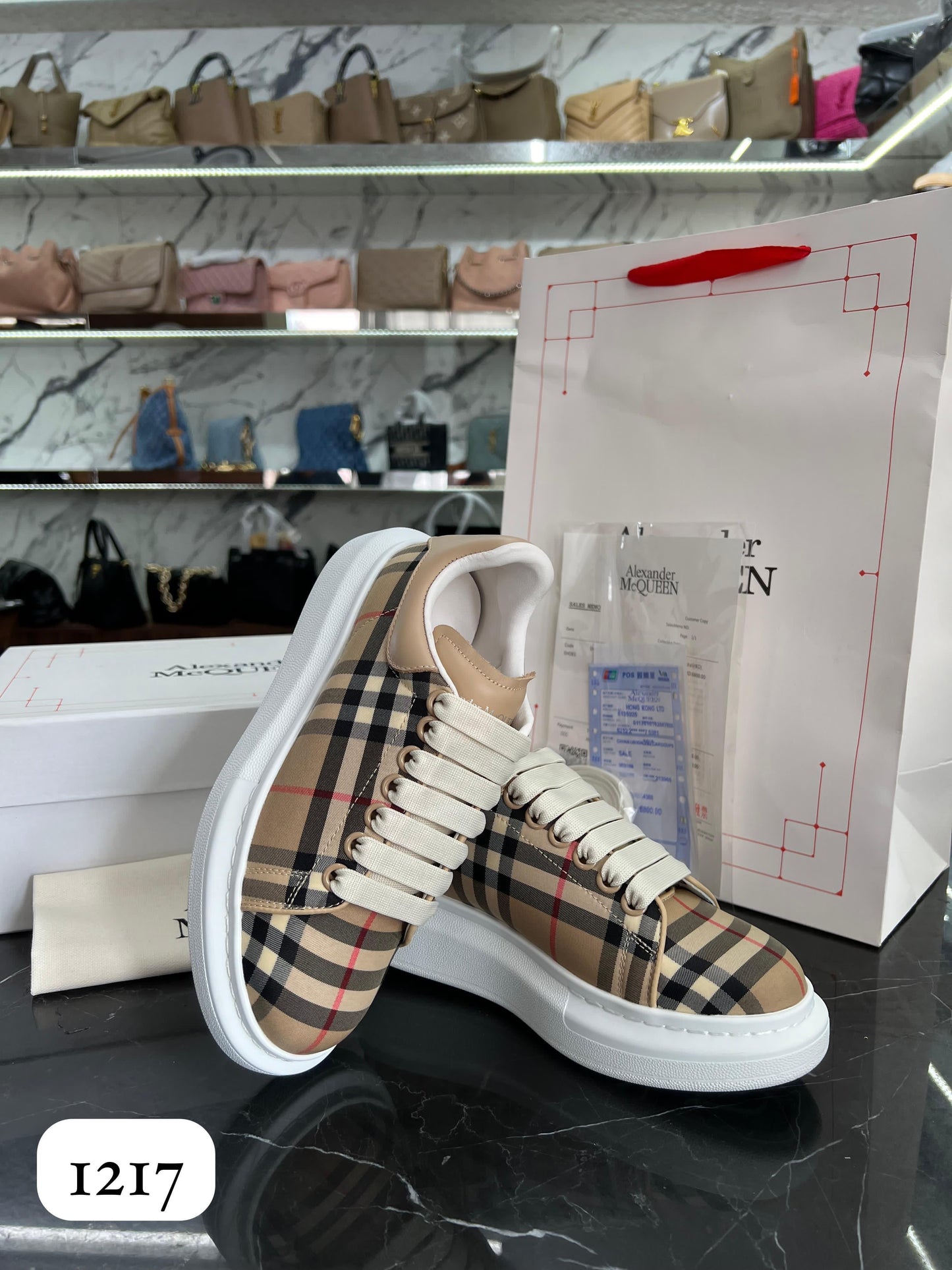 TENNIS ALEXANDER MCQUEEN BURBERRY