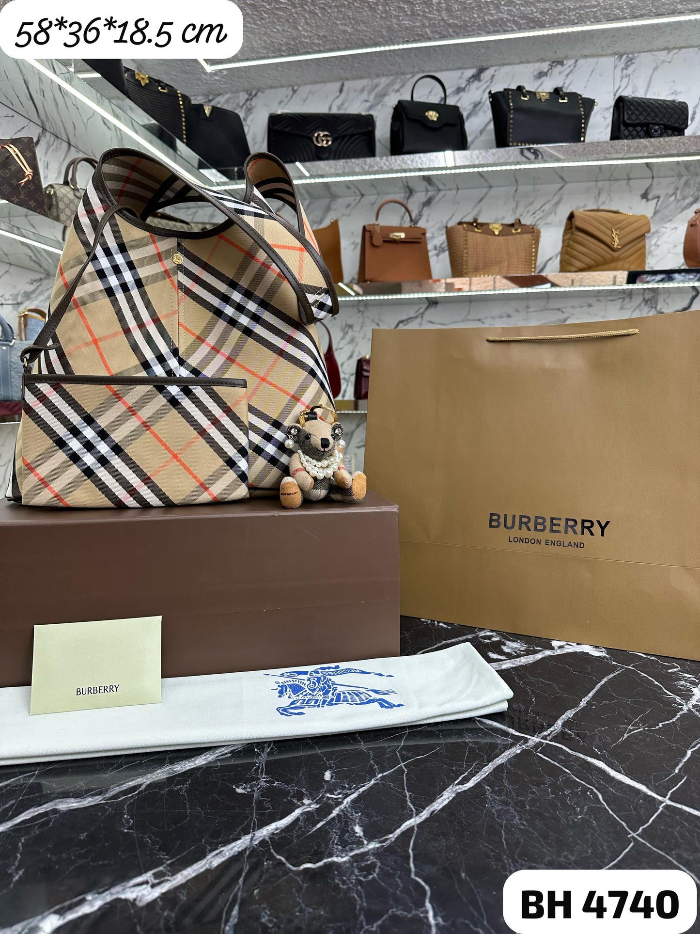 BOLSO CHECK BURBERRY
