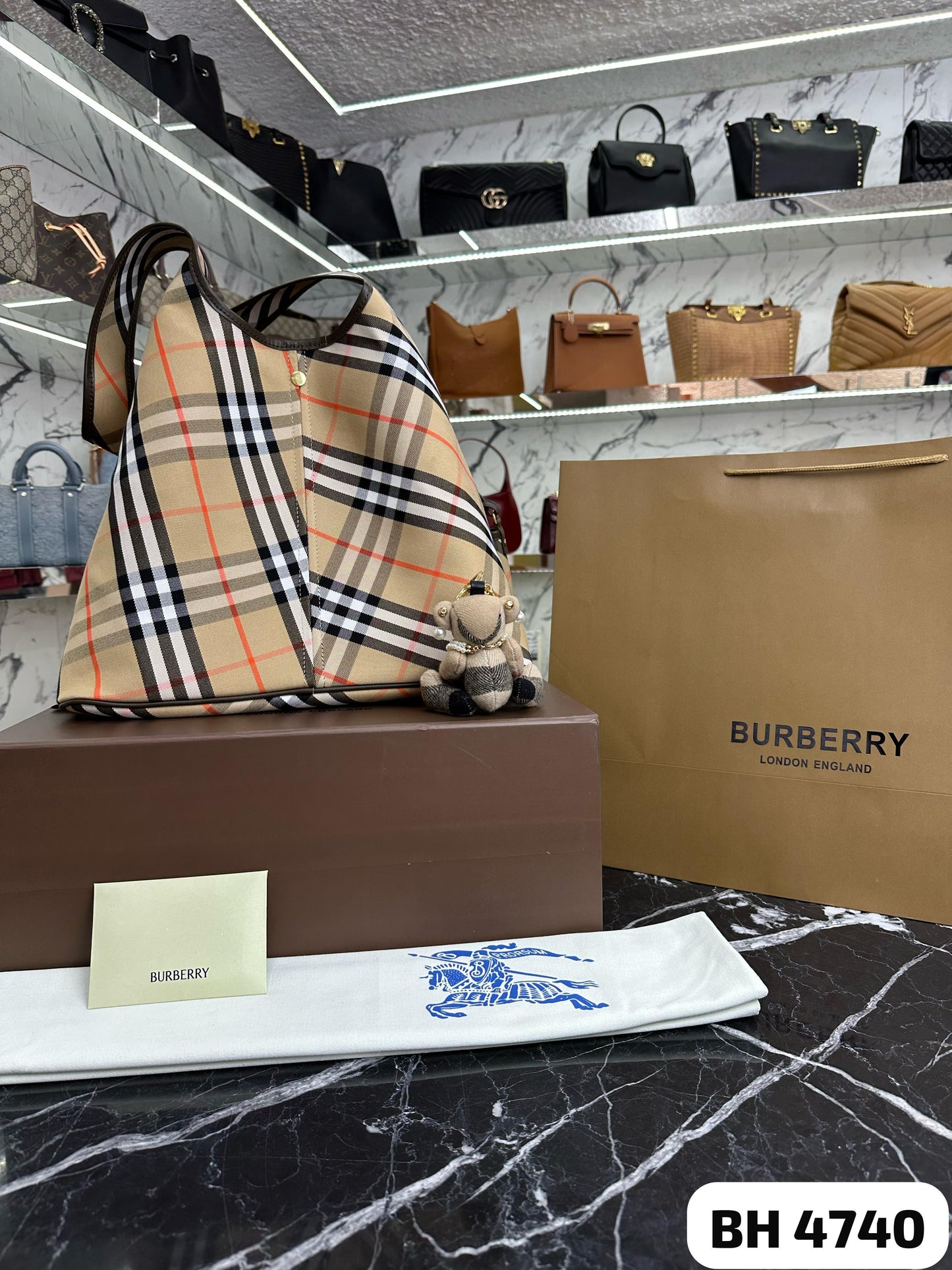 BOLSO CHECK BURBERRY