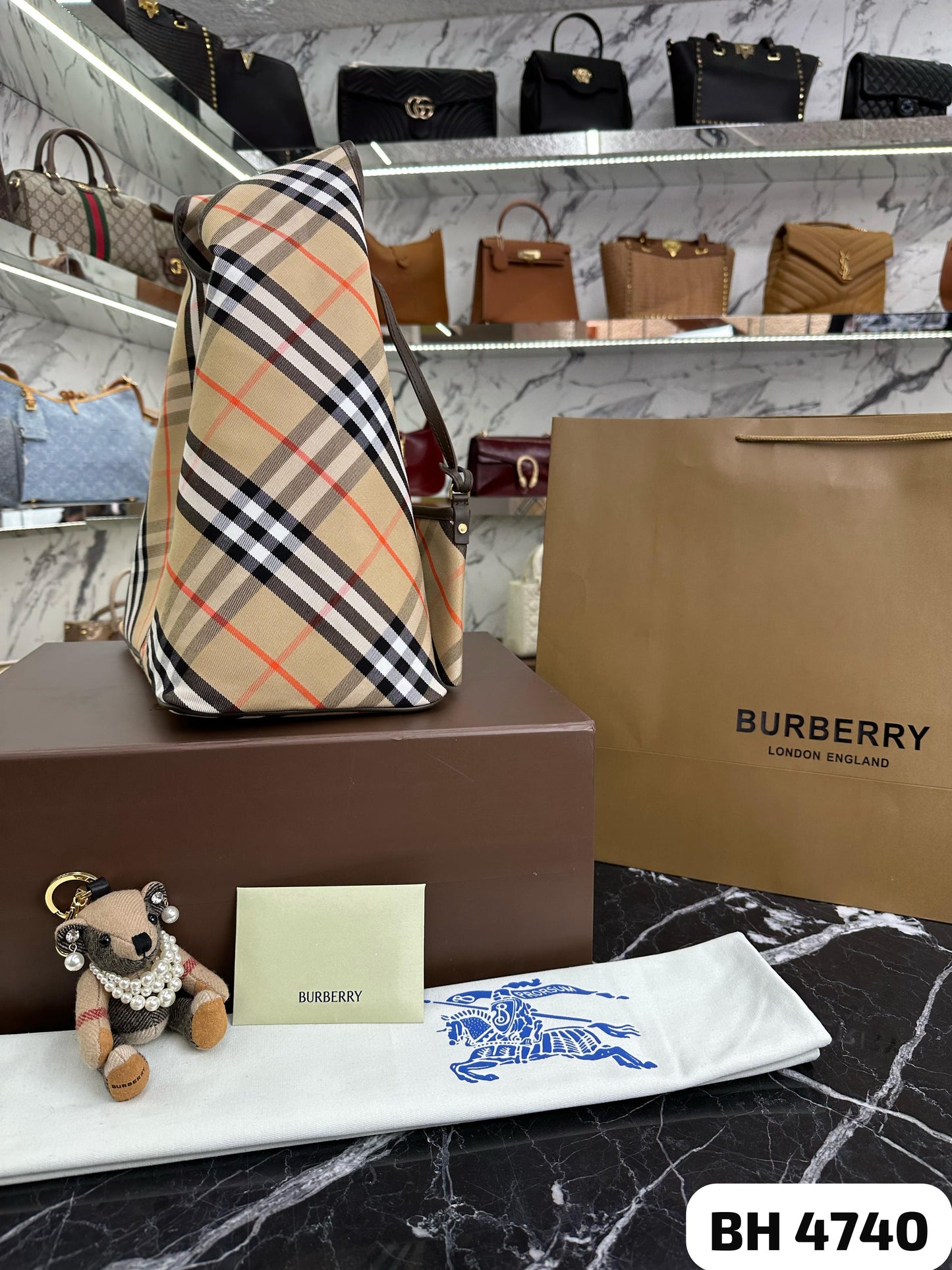 BOLSO CHECK BURBERRY