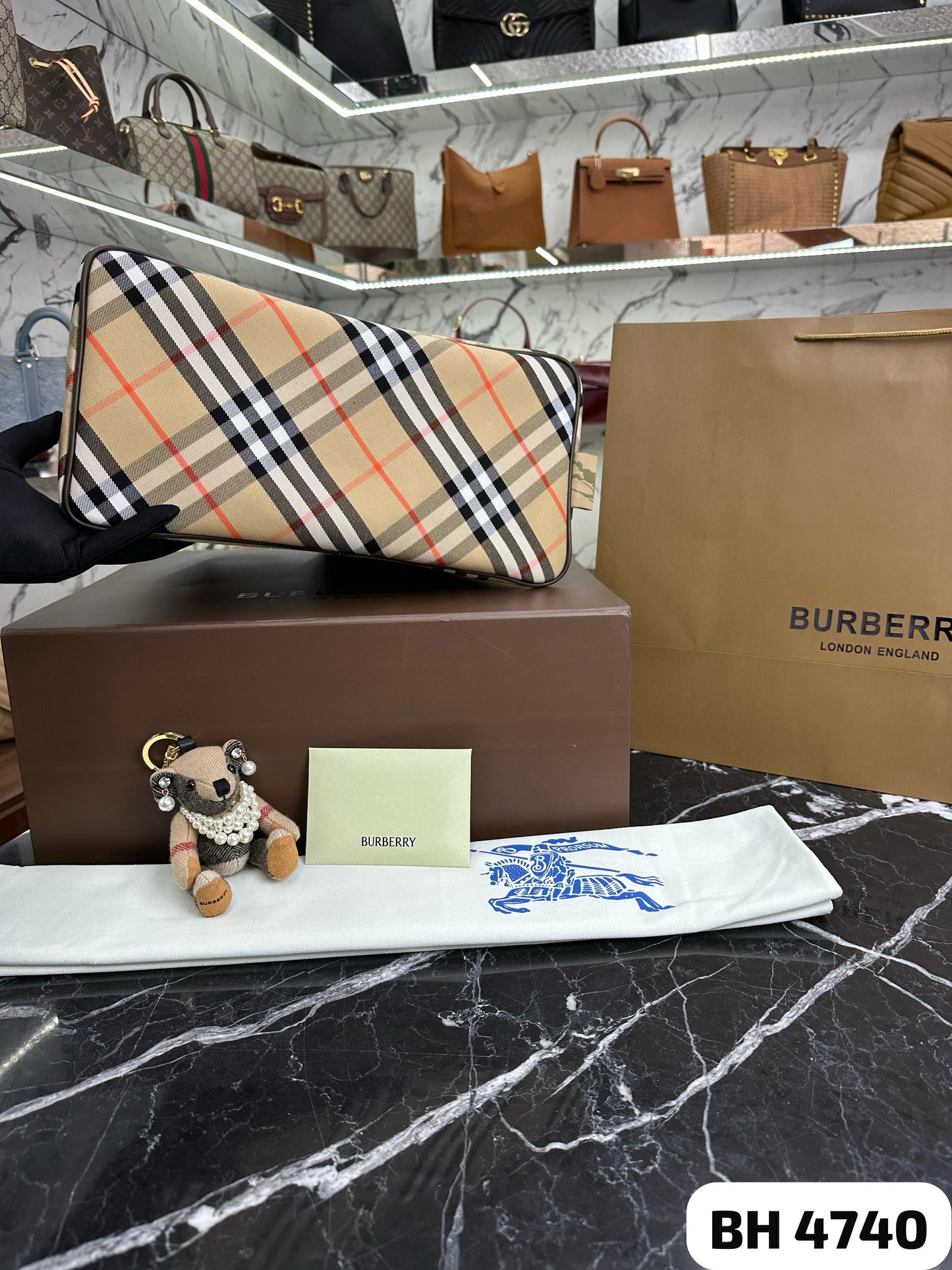 BOLSO CHECK BURBERRY