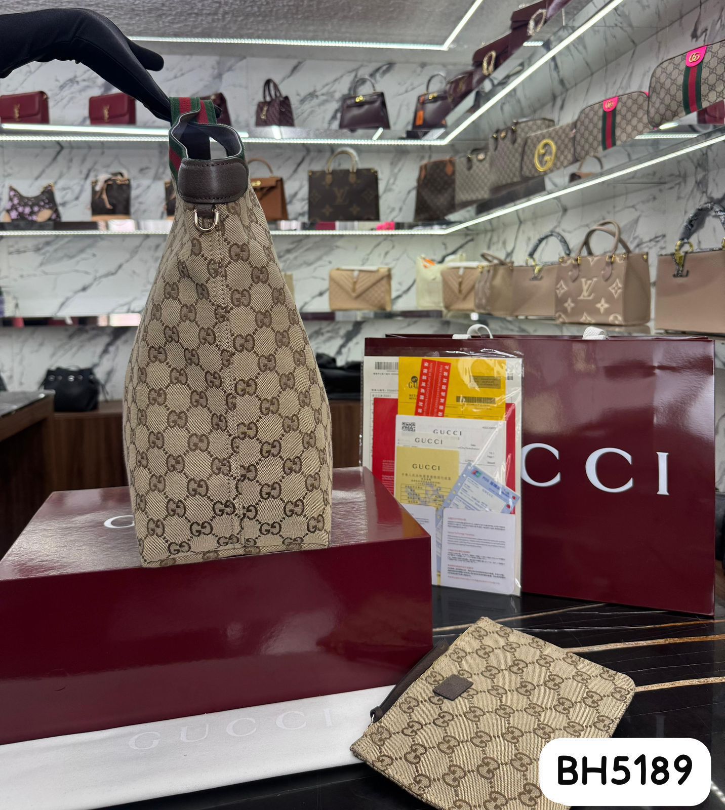 Bolso GUCCI                        TOTE GIGLIO