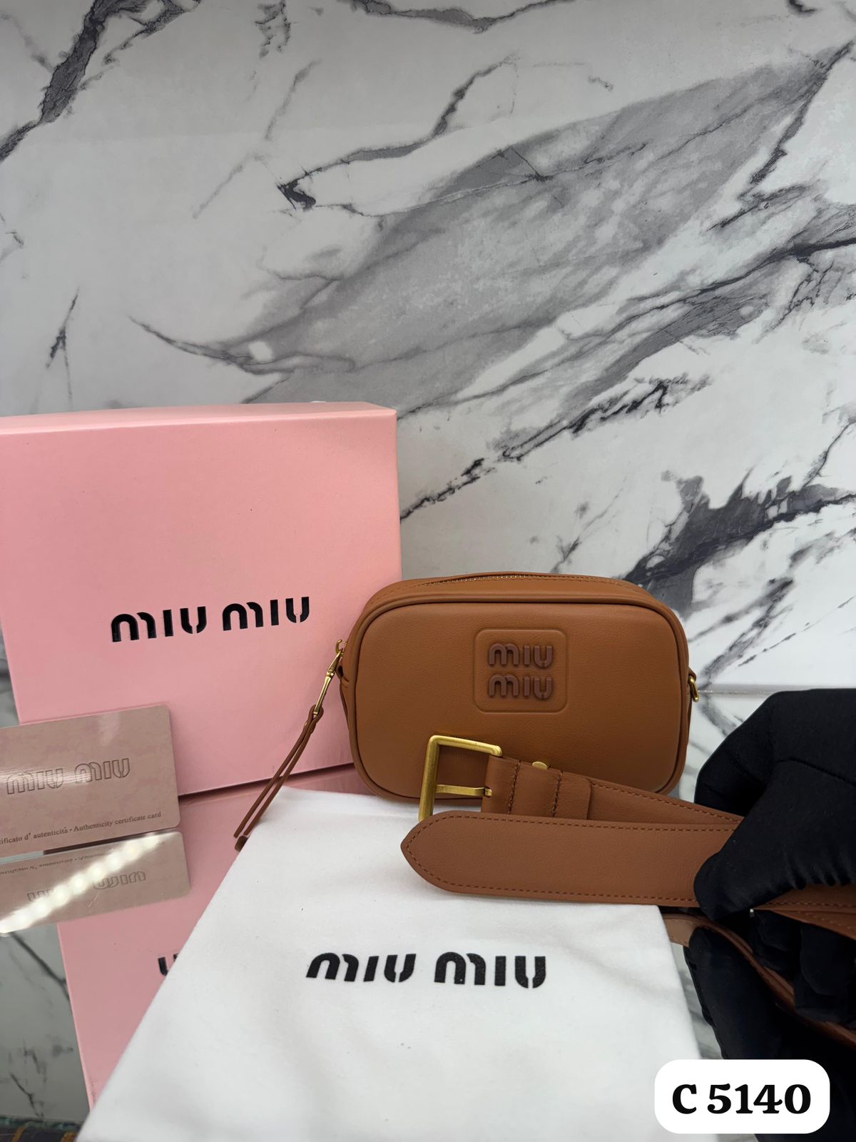 Cinturón MIU MIU